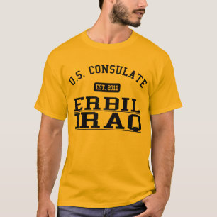 T-shirt Consulat général Erbil, Irak