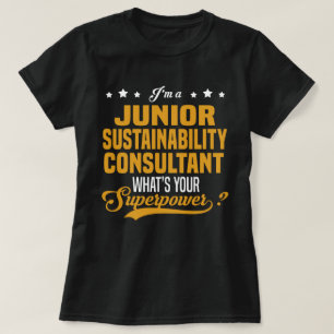 T-shirt Consultant junior en durabilité