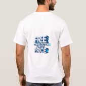 T-shirt 'Consultation libre' et 'Prix le plus bas' (Dos)