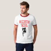 T-shirt Consultez ceci (Devant entier)