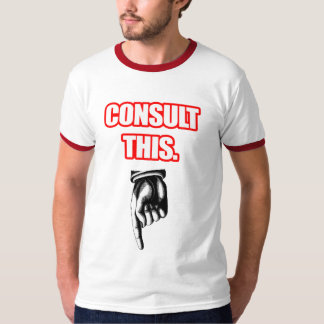 T-shirt Consultez ceci