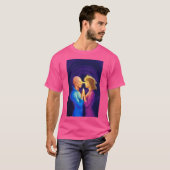 T-shirt Contact Alien. Et. (Devant entier)