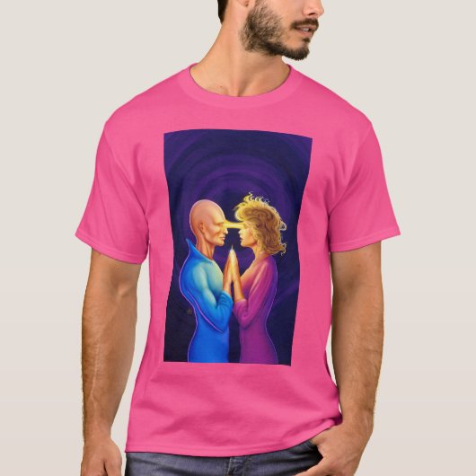 T-shirt Contact Alien. Et. (Devant)