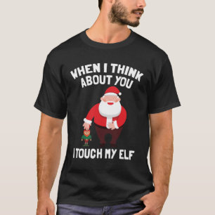T-shirt Contact du père noël I mon cadeau drôle de Noë