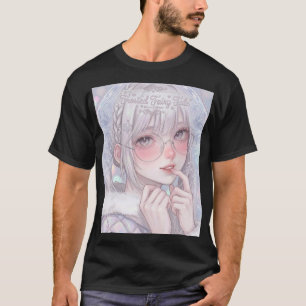 T-shirt Conte de Fées Givrée : Fille aux Cheveux d'Argent