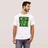 T-shirt Conte de Fées, Histoire Avec Une Moralité (Devant entier)