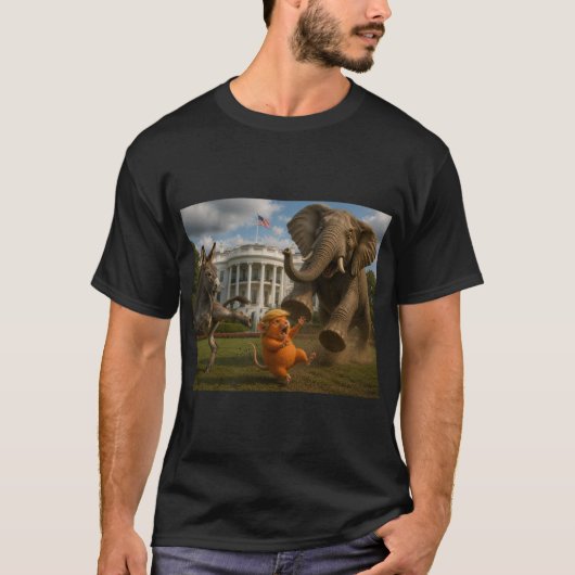 T-shirt Conte du Rat Orange (Devant)