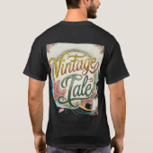 T-shirt Conte vintage (Dos)