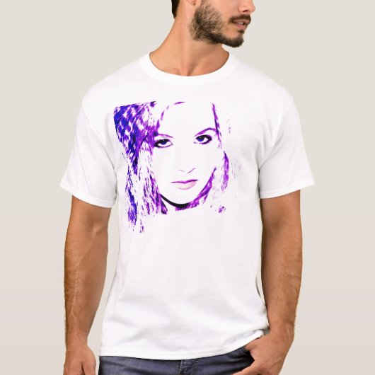 T-shirt contemporain de dentelle (Devant)