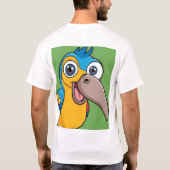 T-shirt Contemporain & Gras - Chemise perroquet Vélote (Dos)