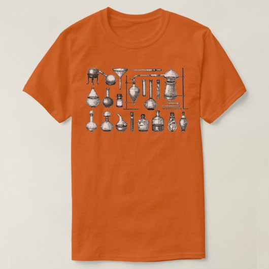 T-shirt Contenants d'alchimie (Design devant)