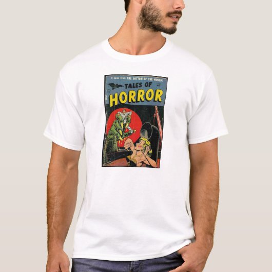 T-shirt Contes d'horreur comiques (Devant)