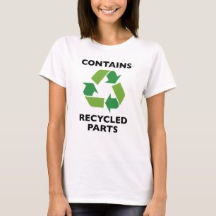 T-shirt Contient des pièces Recyclées