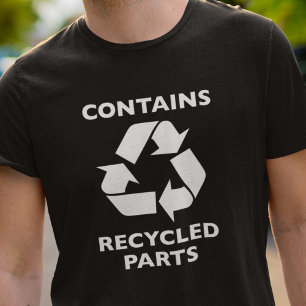 T-shirt Contient des pièces Recyclées