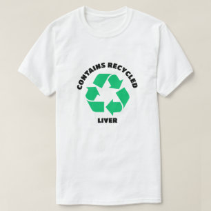 T-shirt Contient la lumière de transplantation Recyclée