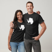 T-shirt Continent Antarctique (Unisexe)