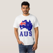 T-shirt Continent de l'Australie (Devant entier)