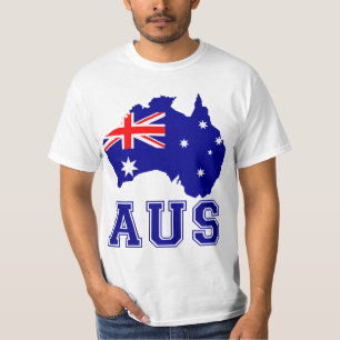 T-shirt Continent de l'Australie