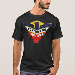 T-shirt Continental Airlines USA