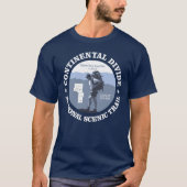 T-shirt Continental Divide Trail (rd) (Devant)