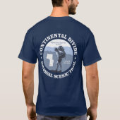 T-shirt Continental Divide Trail (rd) (Dos)