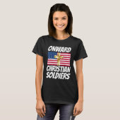T-SHIRT CONTINUER CHRISTIAN SOILDIERS PATRIOTIC CROSS (Devant entier)