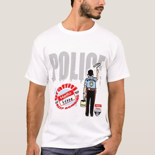 T-shirt Continuez à bombarder (MyPrymate) (Devant)