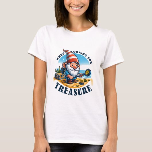 T-shirt Continuez À Chercher Du Trésor (Devant)