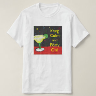T-shirt Continuez à faire la fête au calme