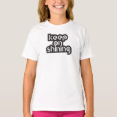 T-shirt continuez à lire des citations inspirantes (Devant)