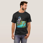 T-shirt Continuez à pêcher (Devant entier)