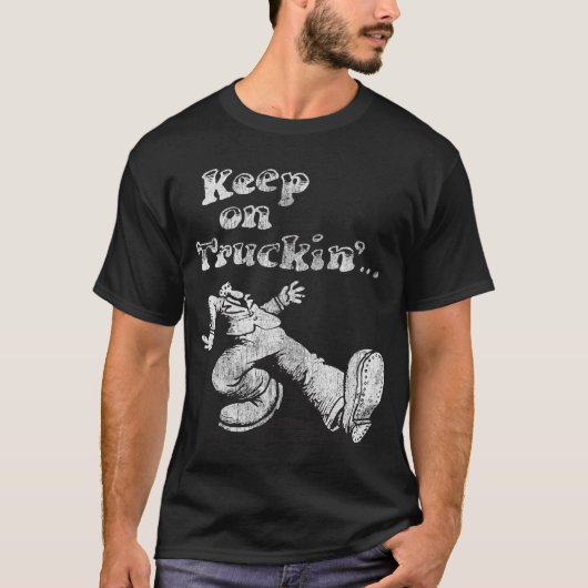 T-shirt Continuez à rouler (Devant)