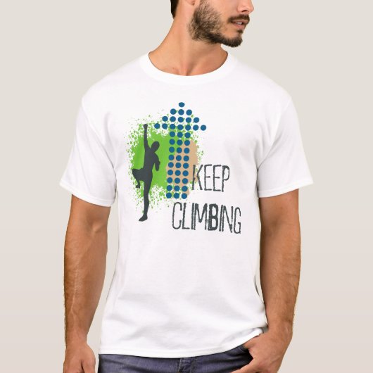 T-shirt Continuez à s'élever (Devant)