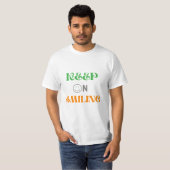 T-shirt Continuez À Sourire (Devant entier)