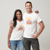 T-shirt Continuez À Sourire (Unisexe)