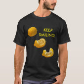 T-shirt Continuez à sourire (Devant)