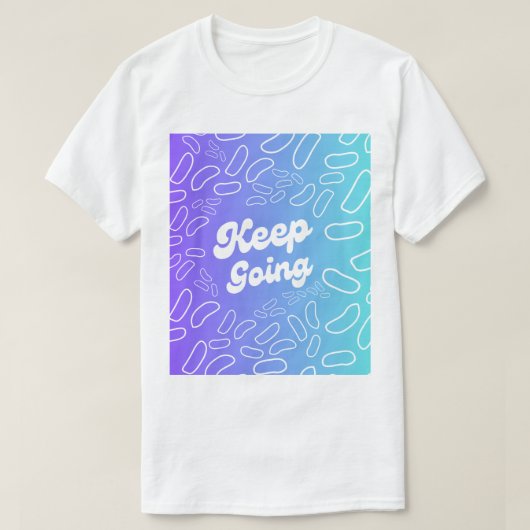 T-shirt Continuez à vous inspirer (Design devant)