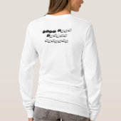 T-shirt Continuez Juste À Avancer. (Dos)