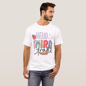 T-shirt Contour de cactus (Devant entier)