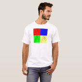 T-shirt Contour de cavalier (Devant entier)