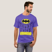T-shirt Contour de costume de Batman de DC Comics (Devant entier)