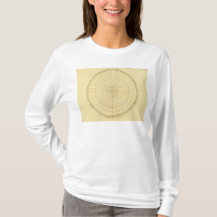 T-shirt Contour d'hémisphère nord
