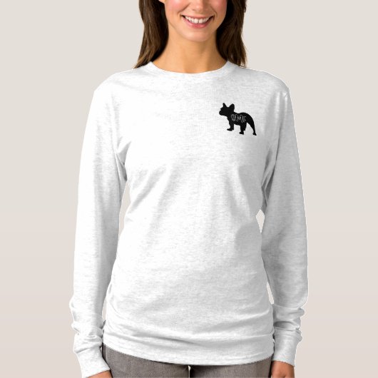 T-shirt Contour SMF L poitrine et retour (Devant)