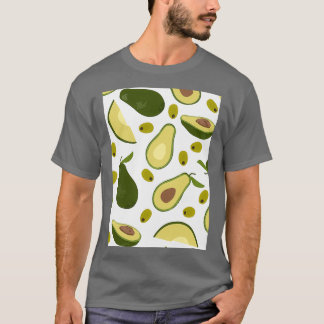 T-shirt Contour tropical exotique tropicale de l'Avocado