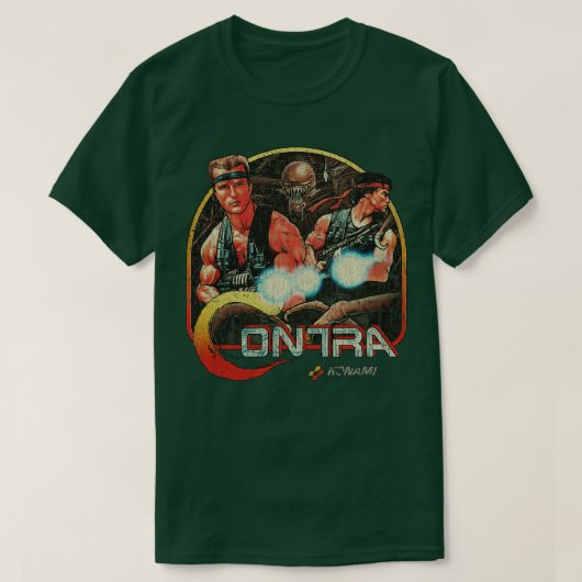T-shirt Contra 1987 (Design devant)