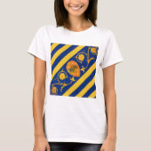 T-shirt Contrada della Tartuca (Tortoise) Palio di Siena (Devant)