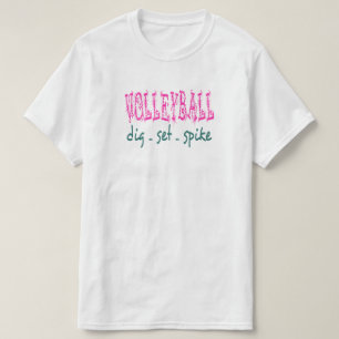 T-shirt Contre Attaque Set Smash (rose/vert)