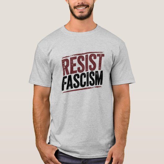 T-shirt contre le fascisme (Devant)