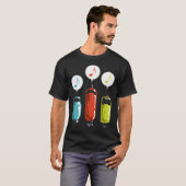 T-shirt Contre-surfaçage (Devant entier)