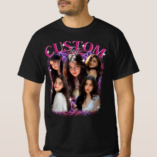 T-shirt Contrefaçon J'aime mon cœur de petite amie chaude